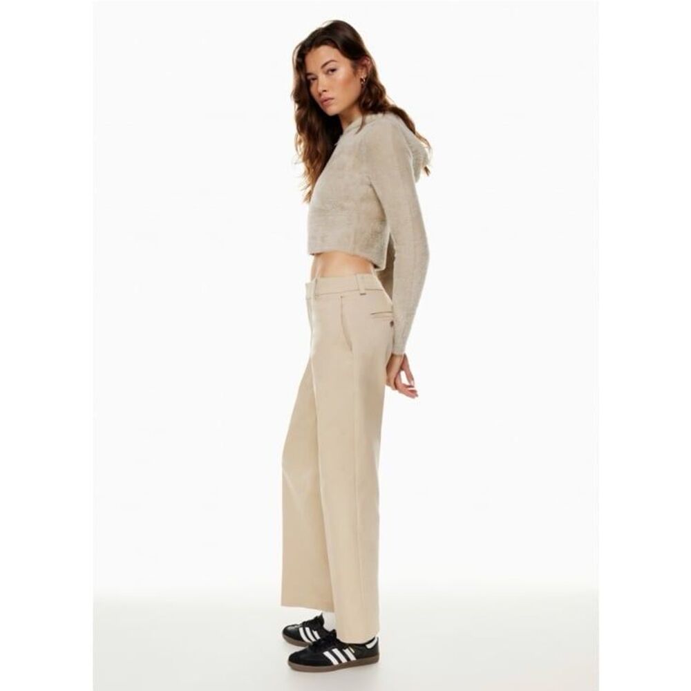 Aritzia Sunday Best Maddox Sweater in Humus Beige Size Small - Picture 4 of 12